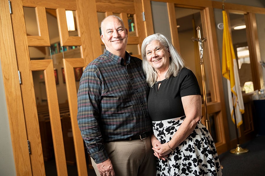 Deacon Poole and his wife Margie